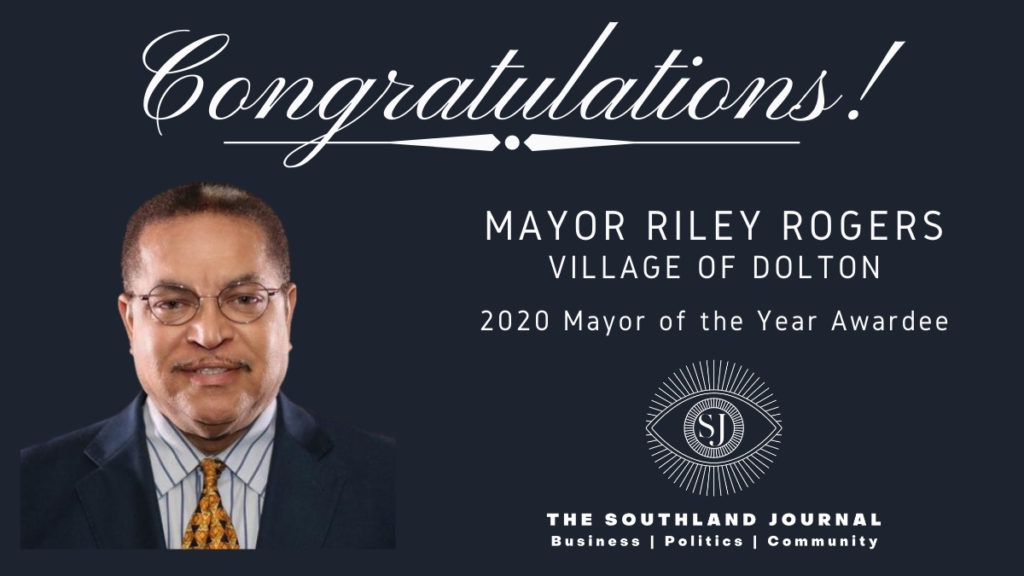 Mayor Rogers of Dolton Receives Mayor of the Year Award