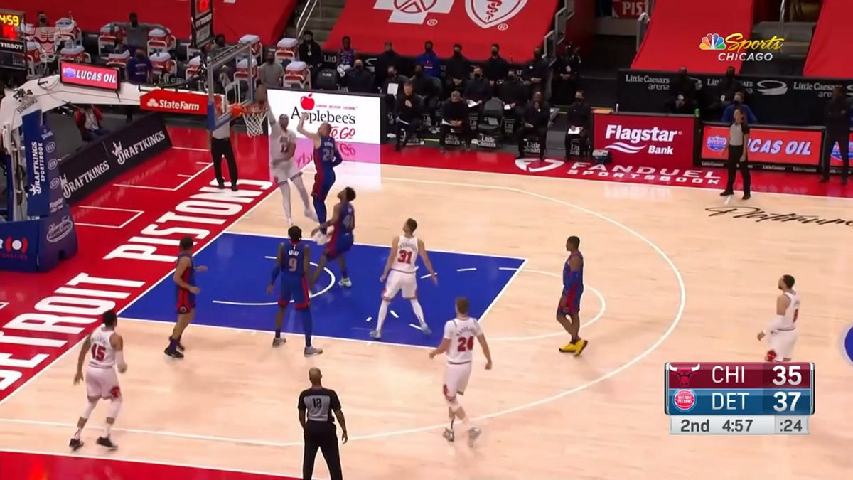 Bulls get back on track, beat the Pistons The Southland Journal