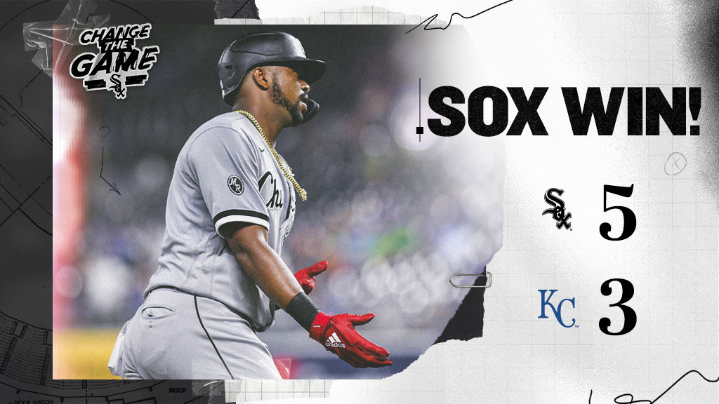 The White Sox beat the Royals in the second game of the series