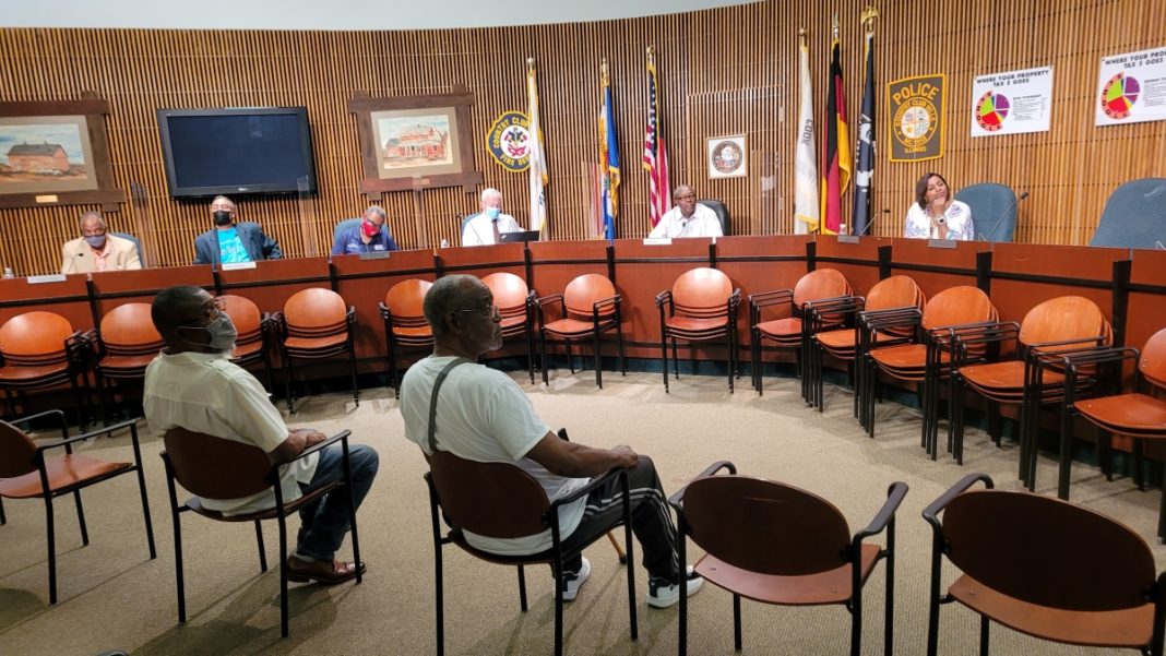 County Club Hills city Council Meeting on August 9, 2021