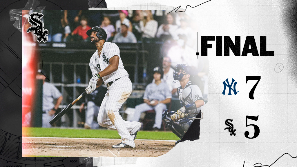The Yankees beat the White Sox in extra innings in Chicago
