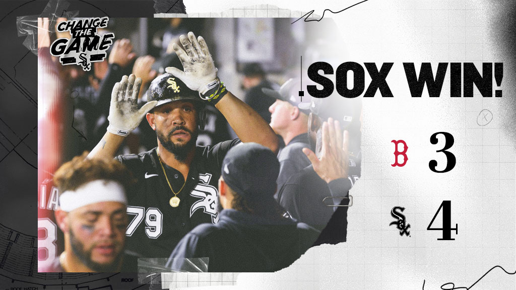 White Sox take first game of homestand over Red Sox 