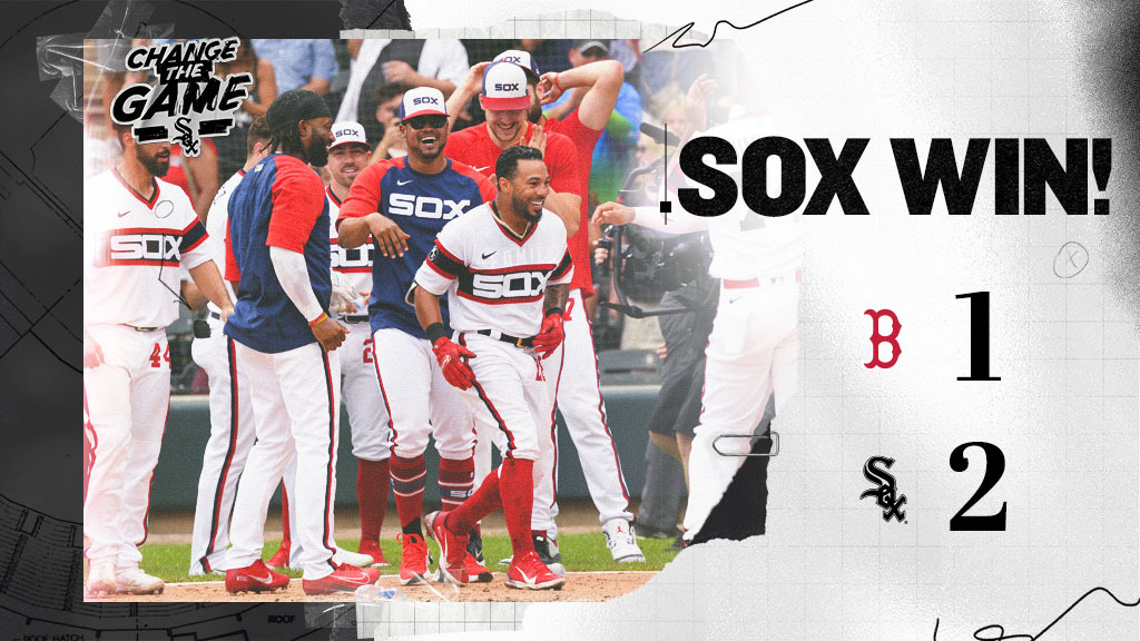 White Sox take last game of homestand with walk off homer 