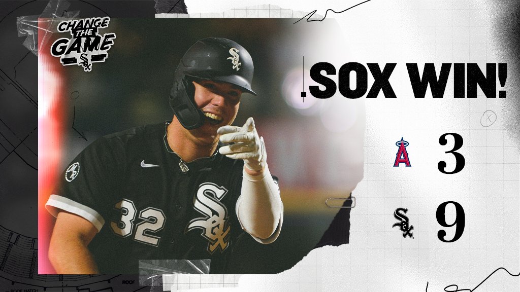 White Sox Beat Angels in 1st Game of Homestand  