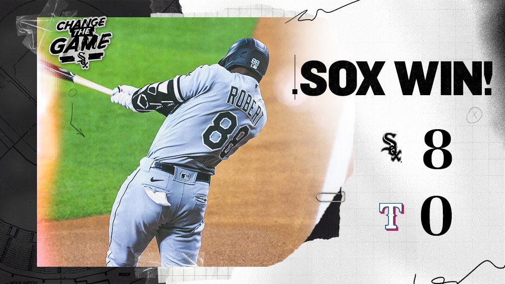 White Sox slaughter Rangers in first game in Texas