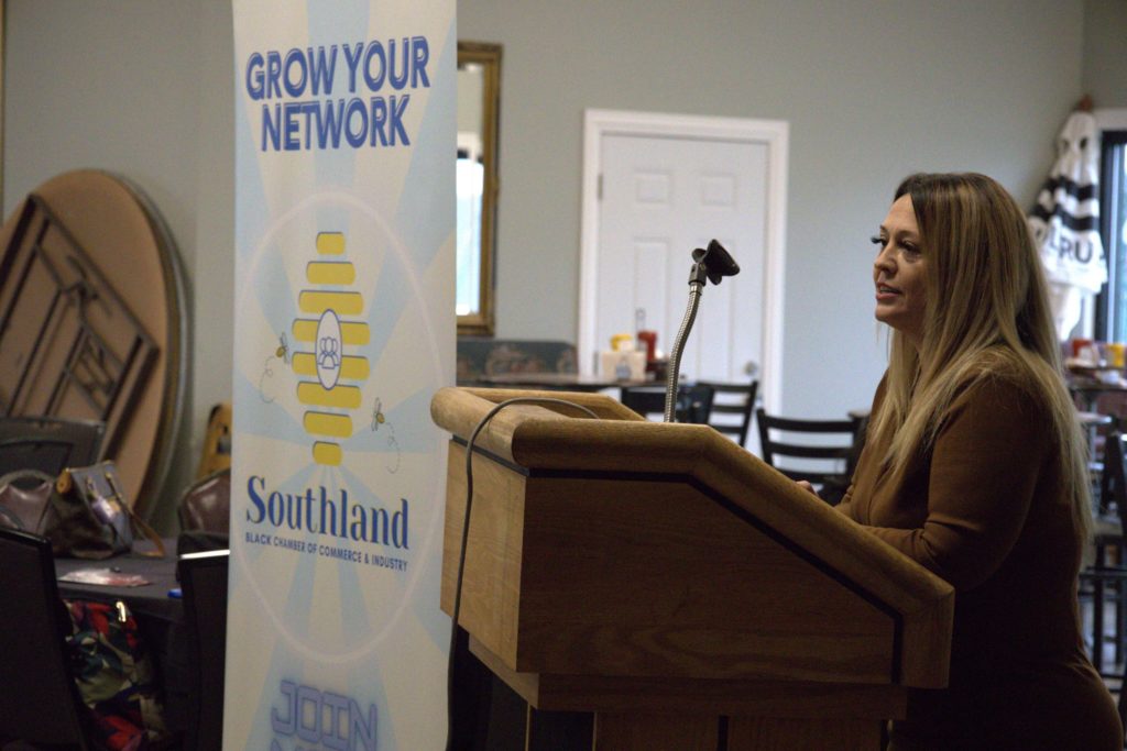 Lansing's Micaela Smith Talks Economic Development, Airport as Women in Business Guest Speaker
