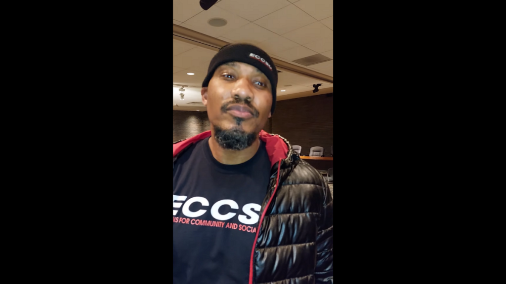 Ex-Cons for Community and Social Change (ECCSC) at the Joliet City Council Meeting