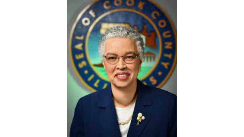Cook County Board President Toni Preckwinkle