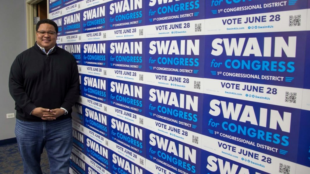 SWAIN FOR CONGRESS OPENS FIRST CAMPAIGN OFFICE
