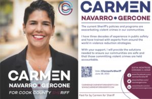 Carmen Navarro Gercone for Sheriff