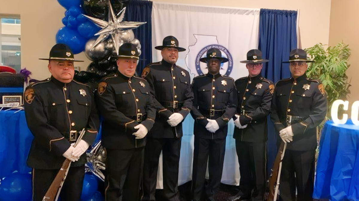 Sheriff's Honor Guard Receives 2022 Eternal Flame Award