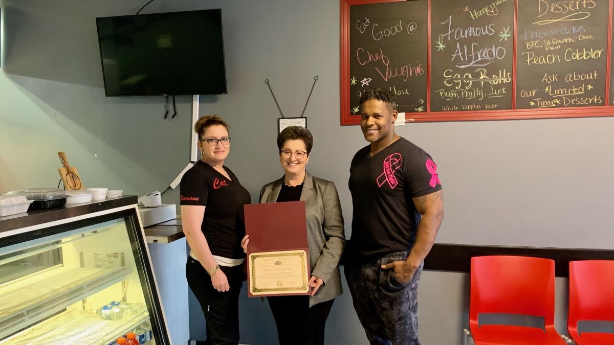 Rep. Haas Honors Vaughn’s Kitchen for March Local Business Spotlight