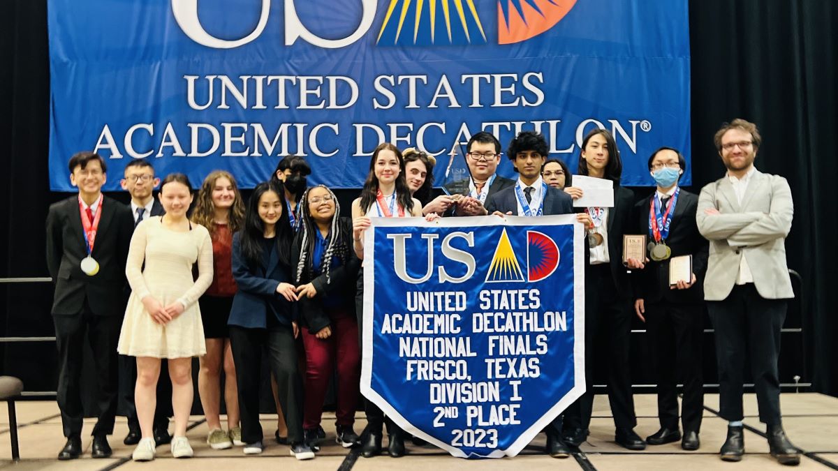 Whitney Young Magnet High School Takes Second Place in National Decathlon Championship