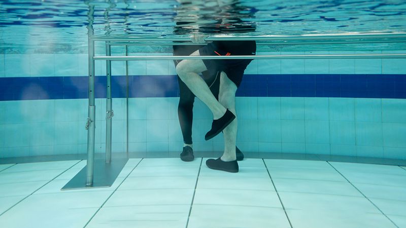Aquatic Therapy Helps Stroke Survivor Get His Sea Legs