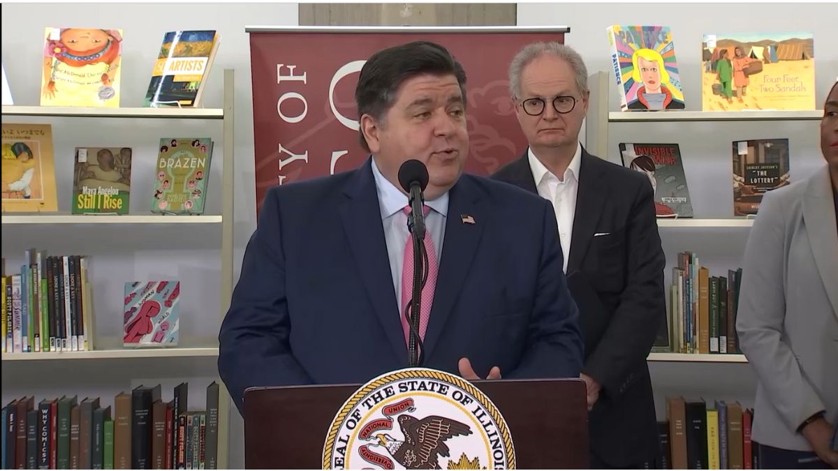 Gov. Pritzker Highlights University of Chicago Banned Book Collection During Banned Books Week