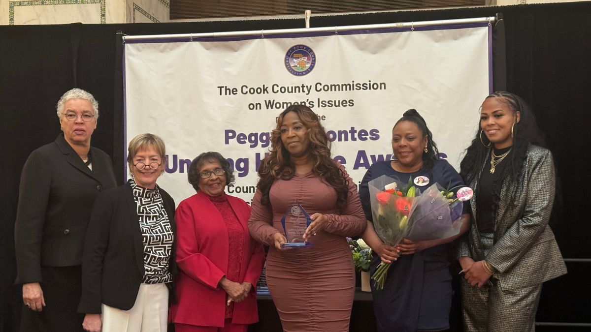 Cook County Commissioner Monica Gordon Honors Dr. LaMenta "Sweetie" Conway as 5th District 'Unsung Heroine'