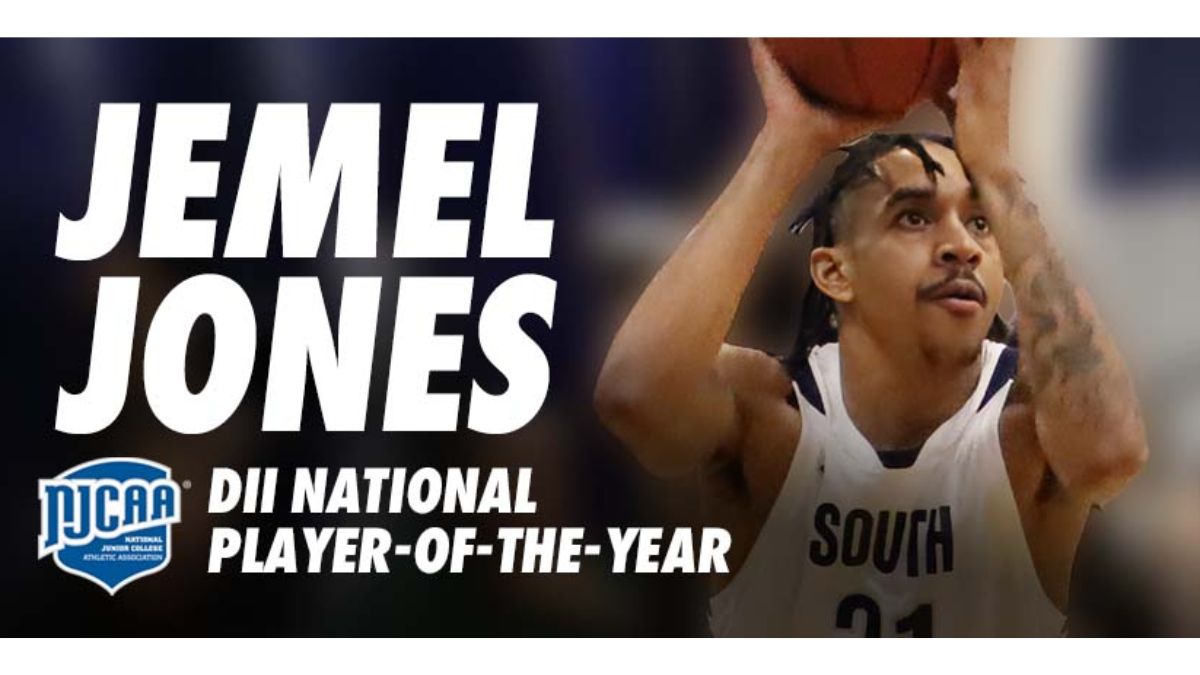 South Suburban College Men’s Basketball Player Jemel Jones Named NJCAA Division II National Player of the Year