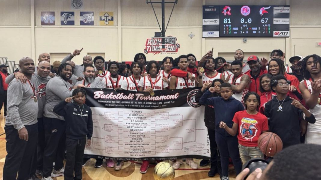 Rich Township Raptors Claim Big Dipper Basketball Tournament Championship